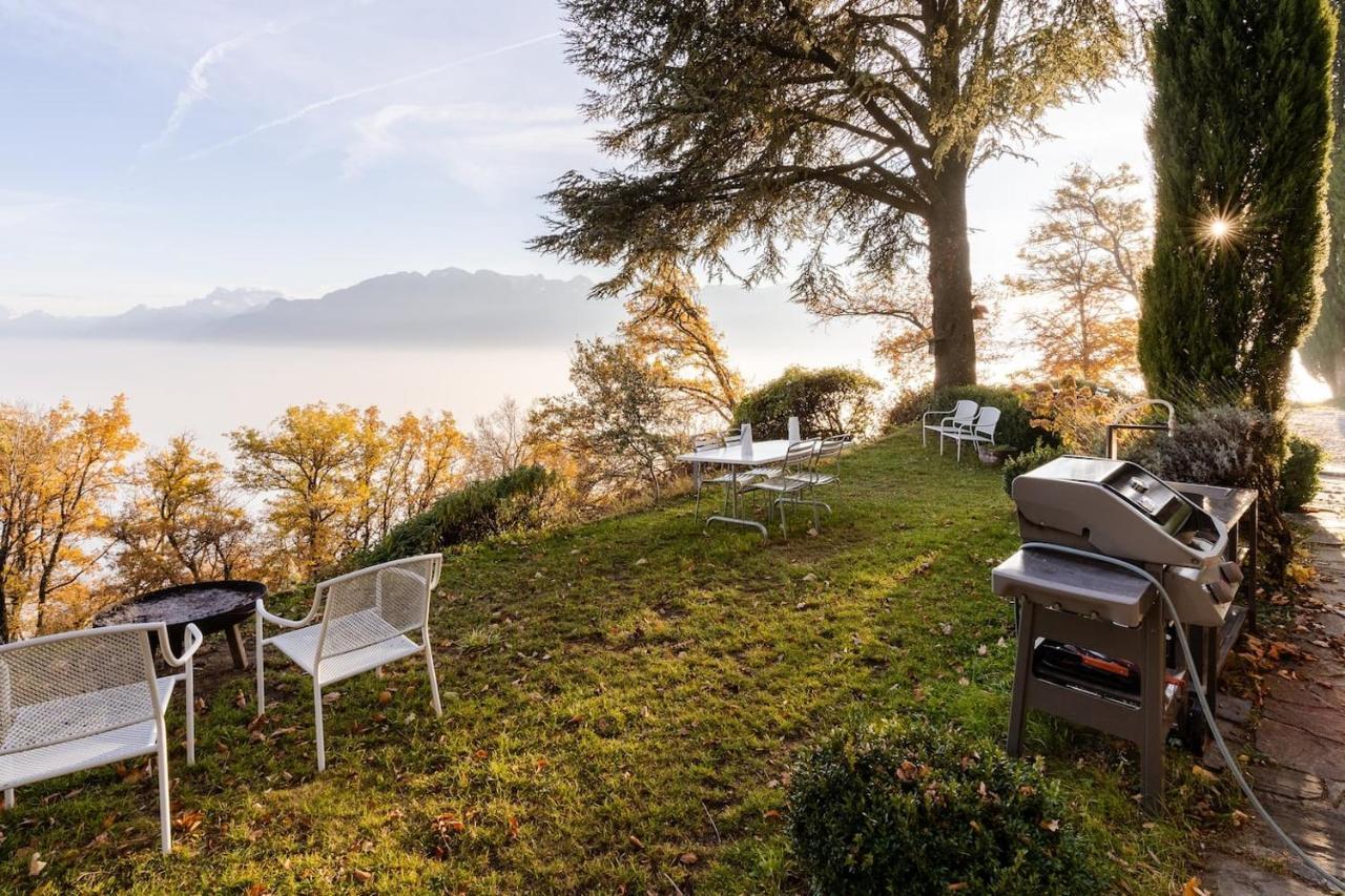 Lovely Villa In Lavaux With Unique View ! Chardonne Zewnętrze zdjęcie