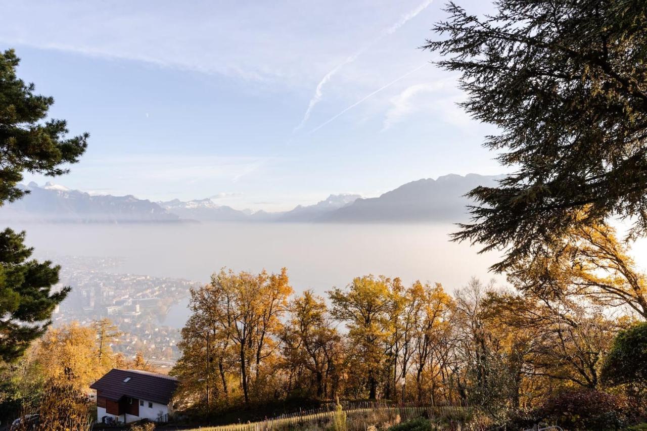 Lovely Villa In Lavaux With Unique View ! Chardonne Zewnętrze zdjęcie